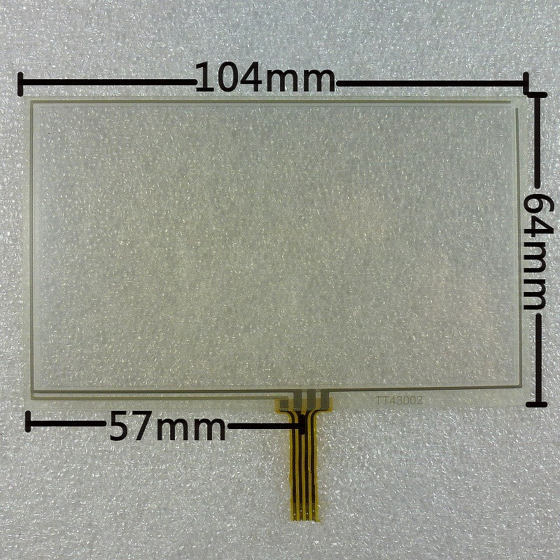 4.3 inch Touch Screen 104mm*64mm for MP4 MP5 GPS Navigator