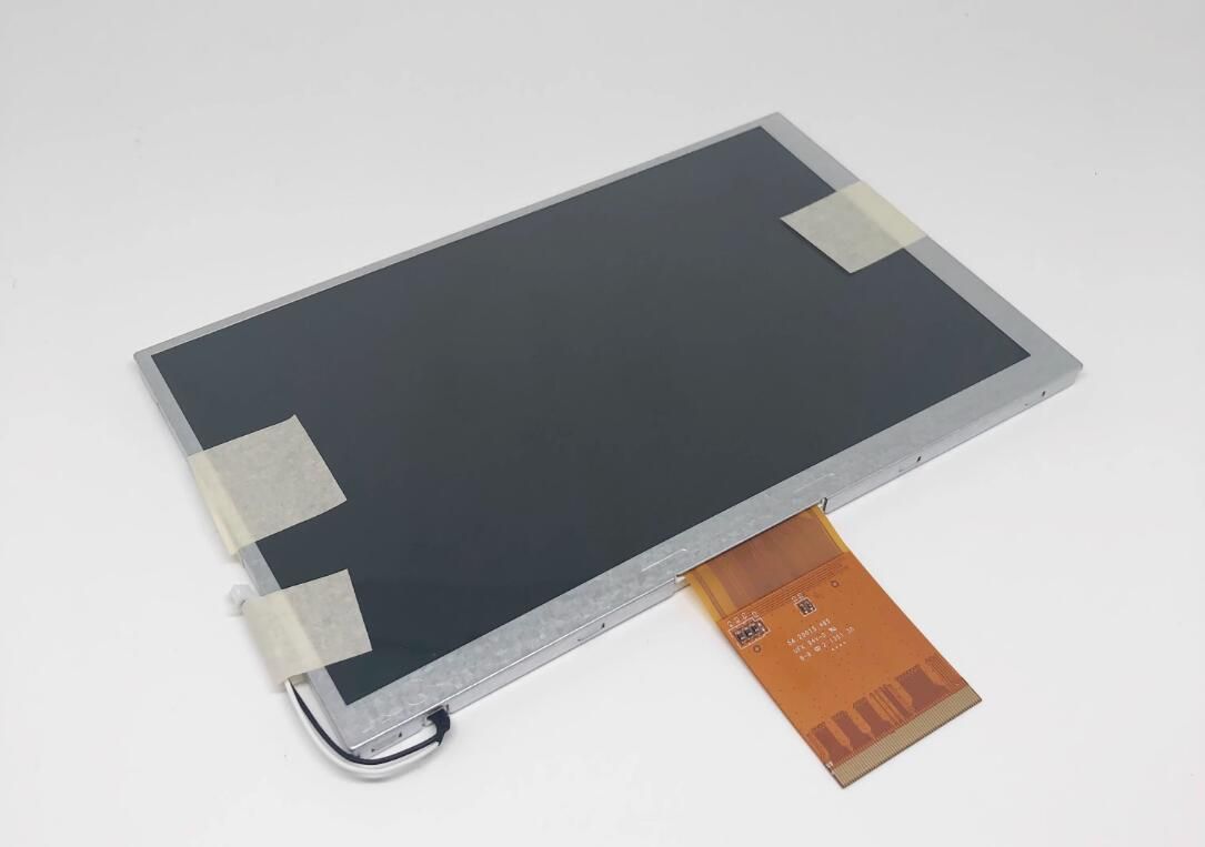 Original A070VW08 V2 AUO Screen 7" 800*480 A070VW08 V2 Display for Car GPS Navigation Audio by AUO