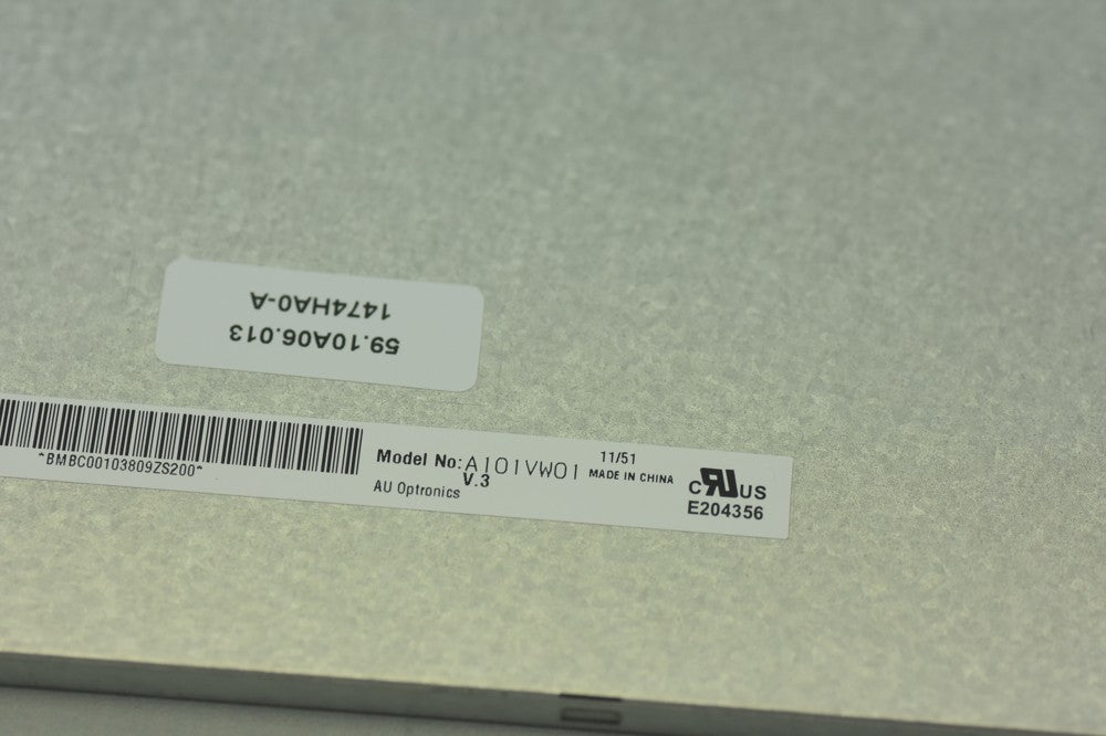 Original A101VW01 V3 AUO Screen 10.1" 800×480 A101VW01 V3 Display