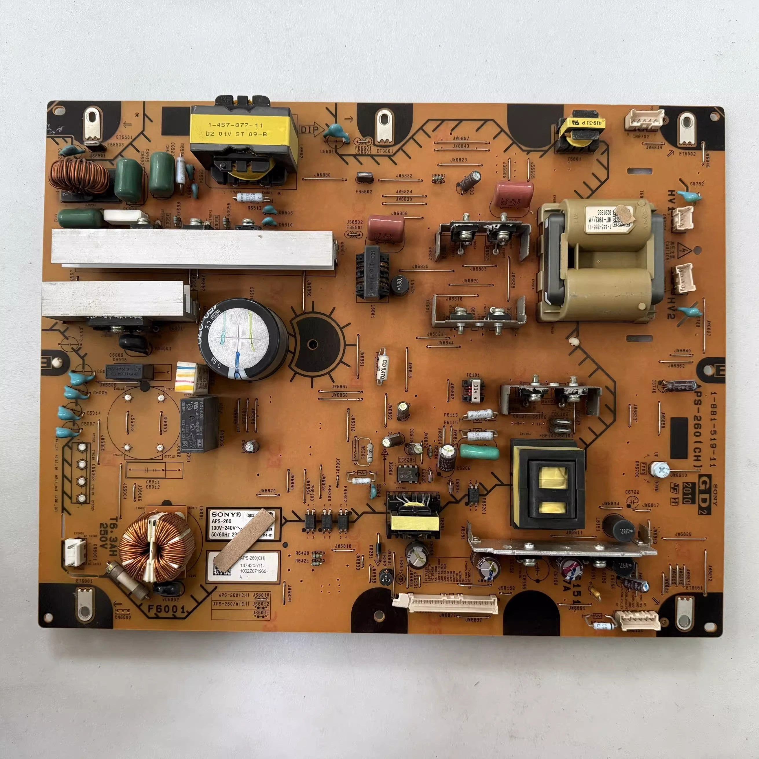 Original APS-260 Sony 1-881-519-11 Power Board