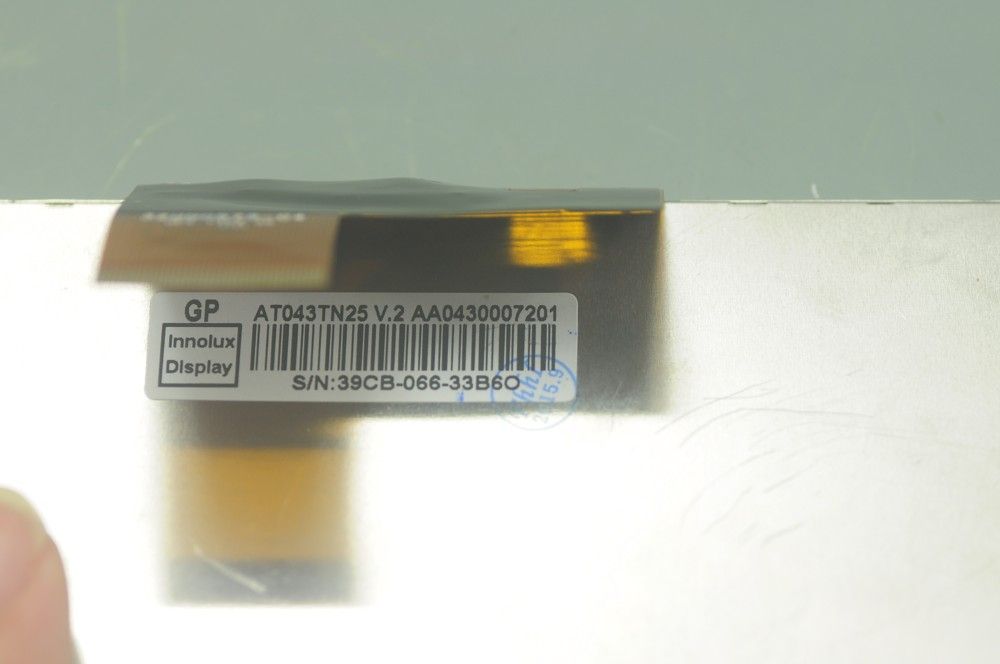Original AT043TN25 V.2 with touch screen COM Screen 4.3" 480x272 AT043TN25 V.2 Display