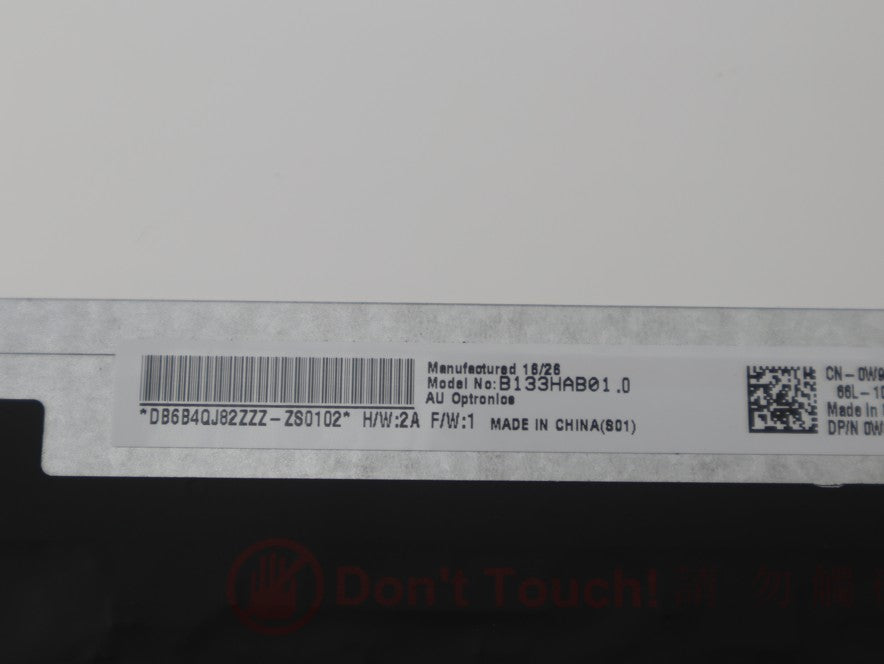 Original B133HAB01.0 AUO Screen 13.3" 1920*1080 B133HAB01.0 Displ
