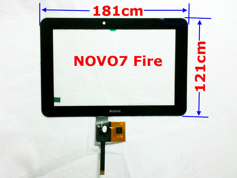 Original Ainol Novo 7 7'' Novo 7 Fire Flame LCD touch screen digitizer panel