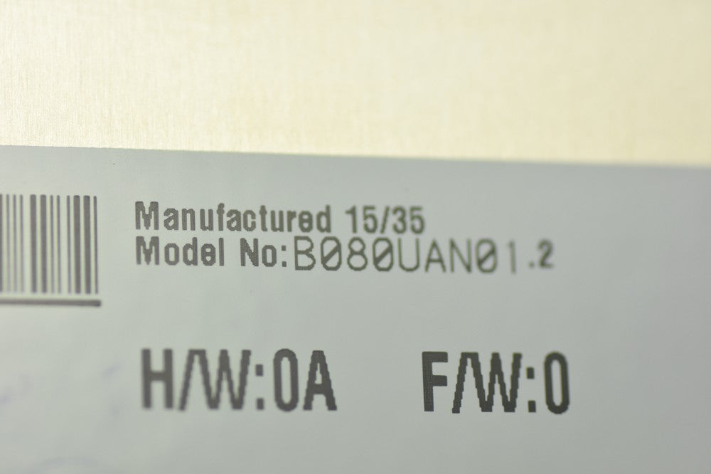 Original B080UAN01.2 AUO Screen 8.0" 1200*1920 B080UAN01.2 Display