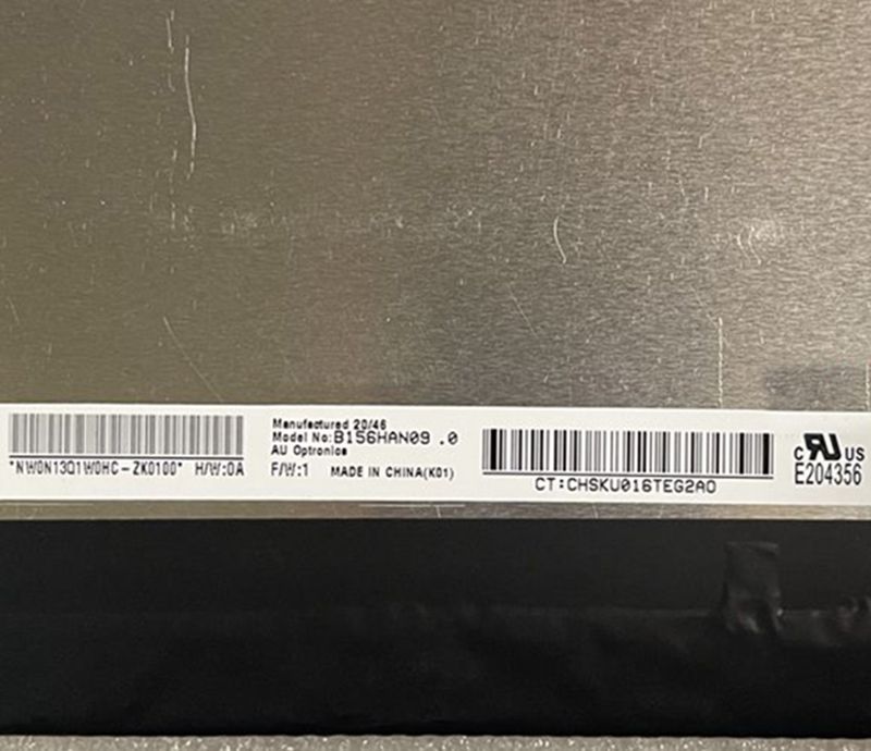 Original AUO 15.6-Inch B156HAN09.0 LCD Display 1920×1080 Industrial Screen