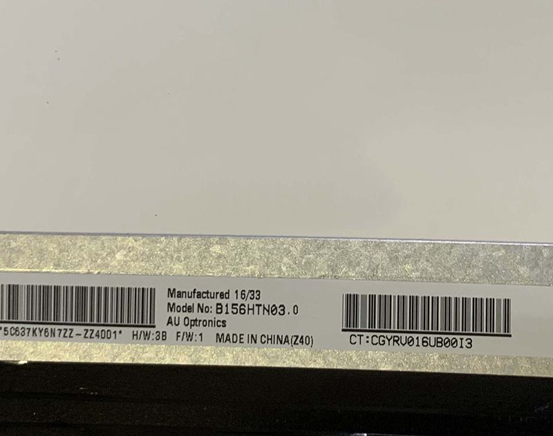 Original B156HTN03.0 AUO Screen 15.6" 1920×1080 B156HTN03.0 Display