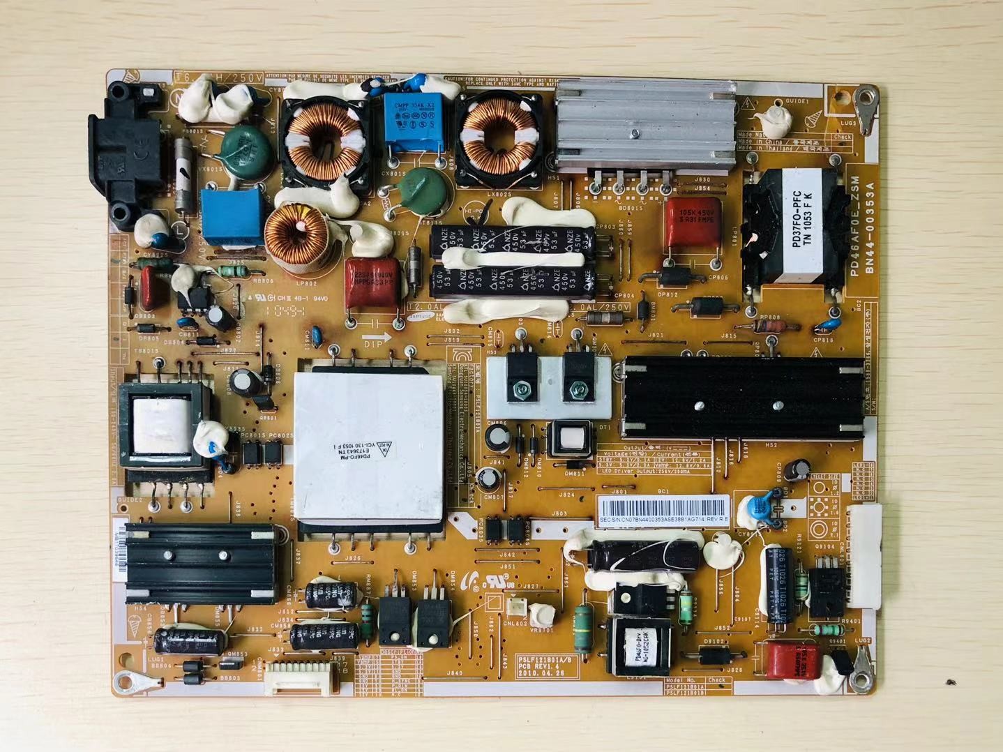 Original BN44-00353A Samsung PD46AF0E_ZSM Power Board