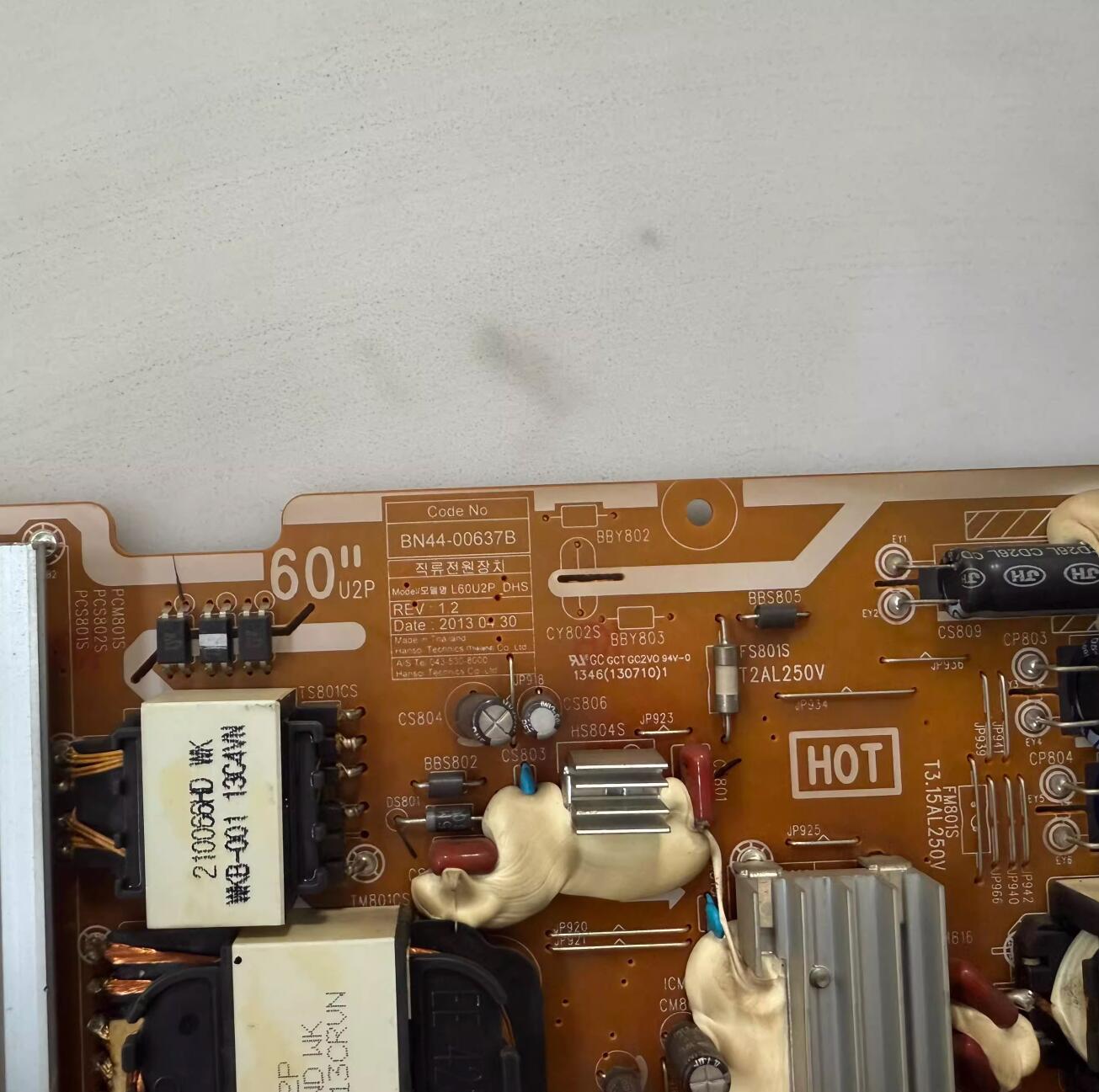 Original BN44-00637B Samsung L60U2P_DHS Power Board