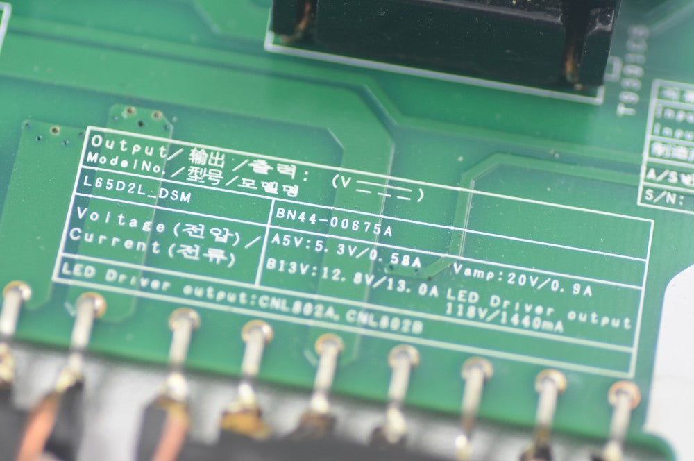 Original BN44-00675A Samsung L65D2L_DSM Power Board