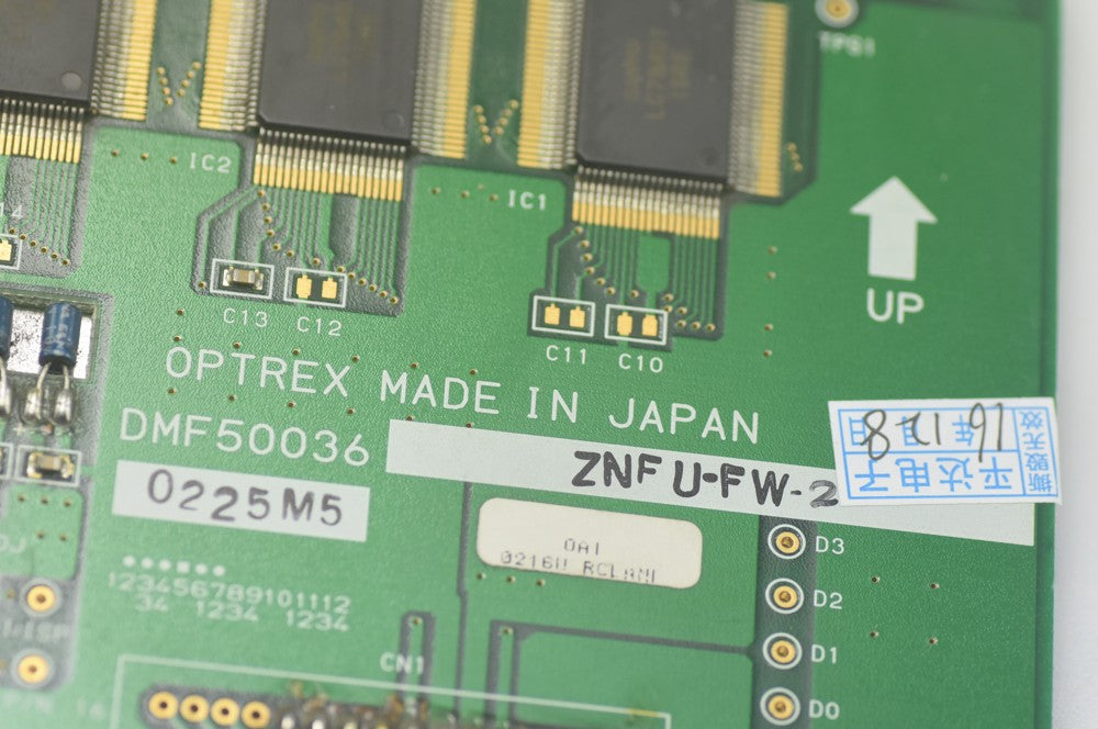 Original DMF50036ZNBU-FW OPTREX Screen 6.9" 640*200 DMF50036ZNBU-FW Display