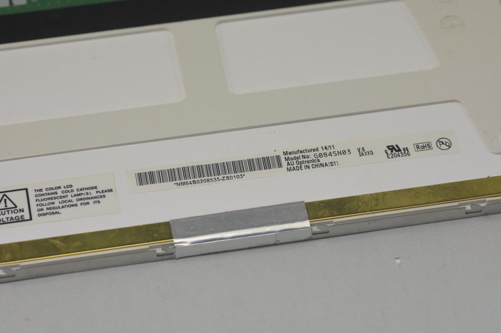 Original G084SN03 V0 AUO Screen 8.4" 800×600 G084SN03 V0 Display
