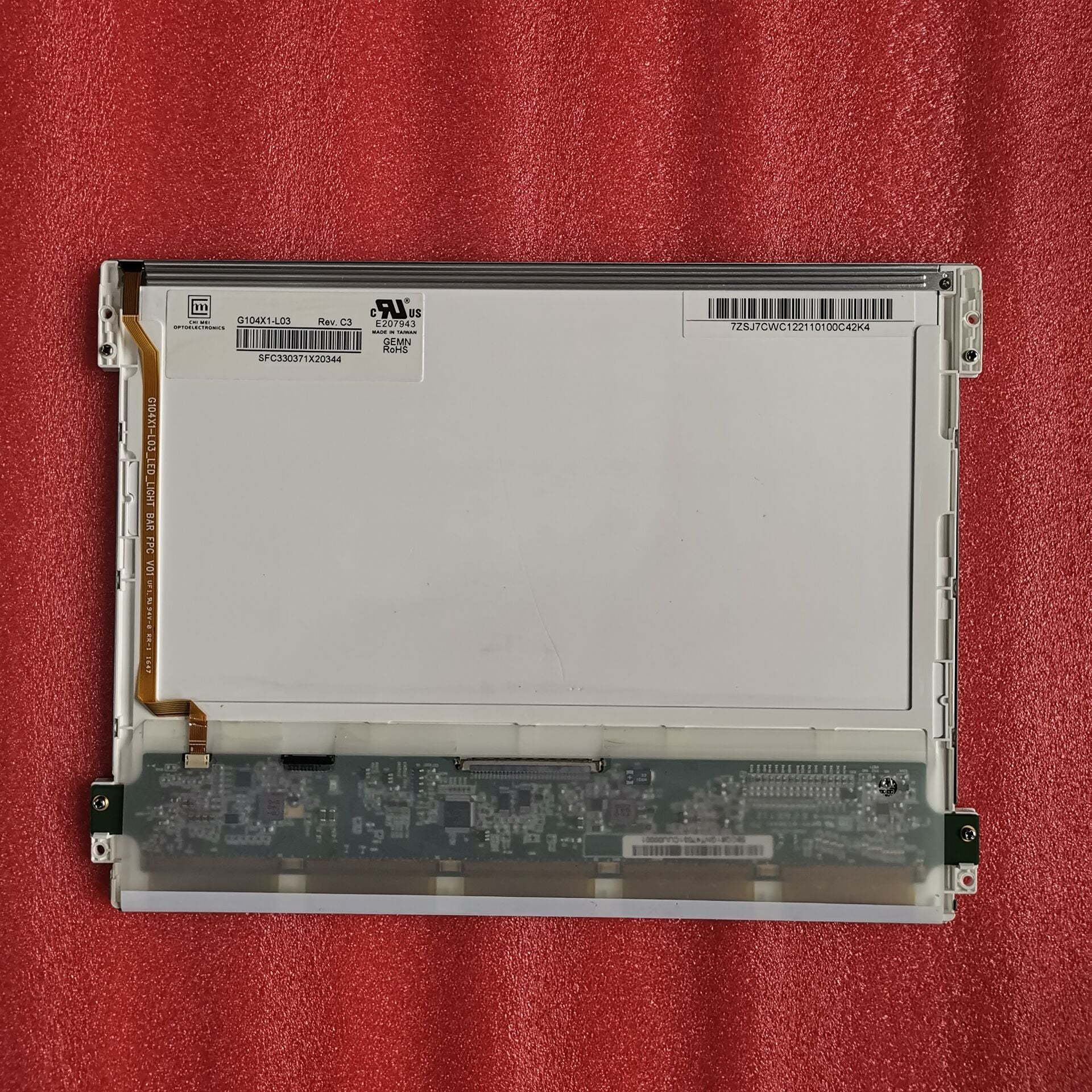 Original G104X1-L03 COM Screen 10.4" 1024x768 G104X1-L03 Display