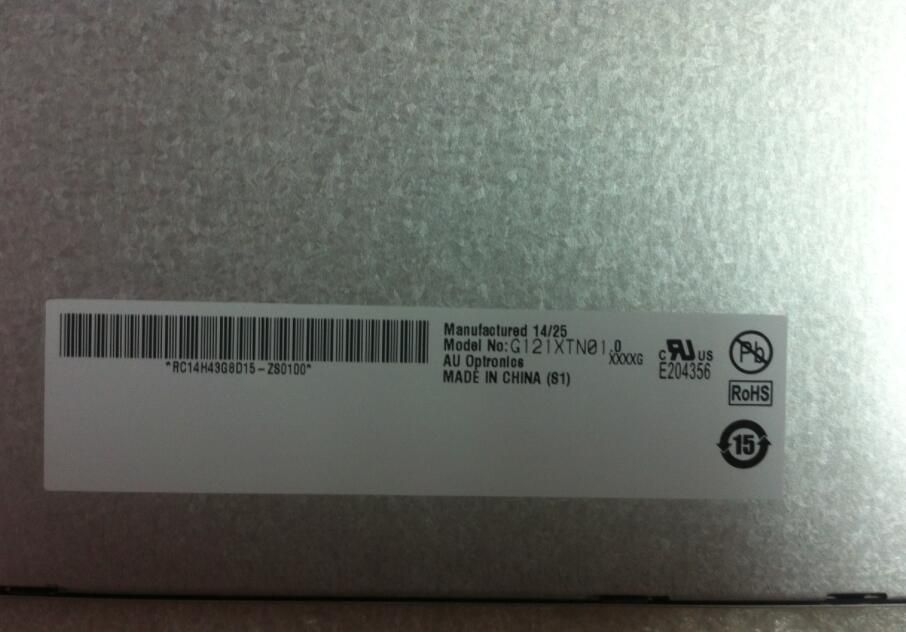 Original G121XTN01.0 AUO Screen 12.1" 1024*768 G121XTN01.0 Display