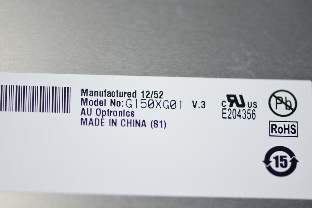 Original G150XG01 V.3 AUO Screen 15" G150XG01 V.3 Display
