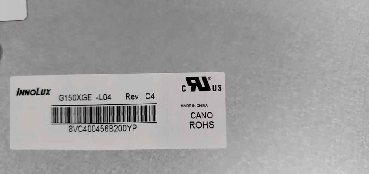 Original G150XGE-L04 COM Screen 15.0" 1024x768 G150XGE-L04 Display