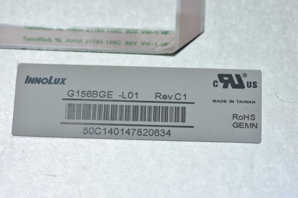 Original G156BGE-L01 INNOLUX Screen 15.6" 1366*768 G156BGE-L01 Display