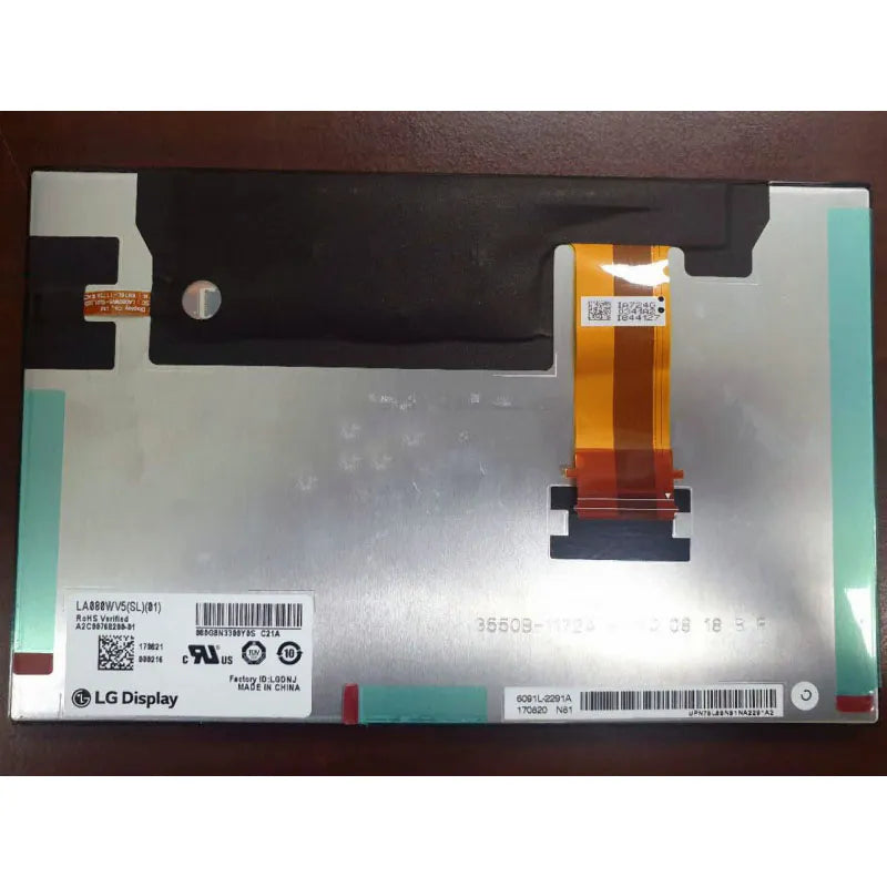 Original LA080WV5-SL01 LG Screen 8" 800*480 LA080WV5-SL01 Display
