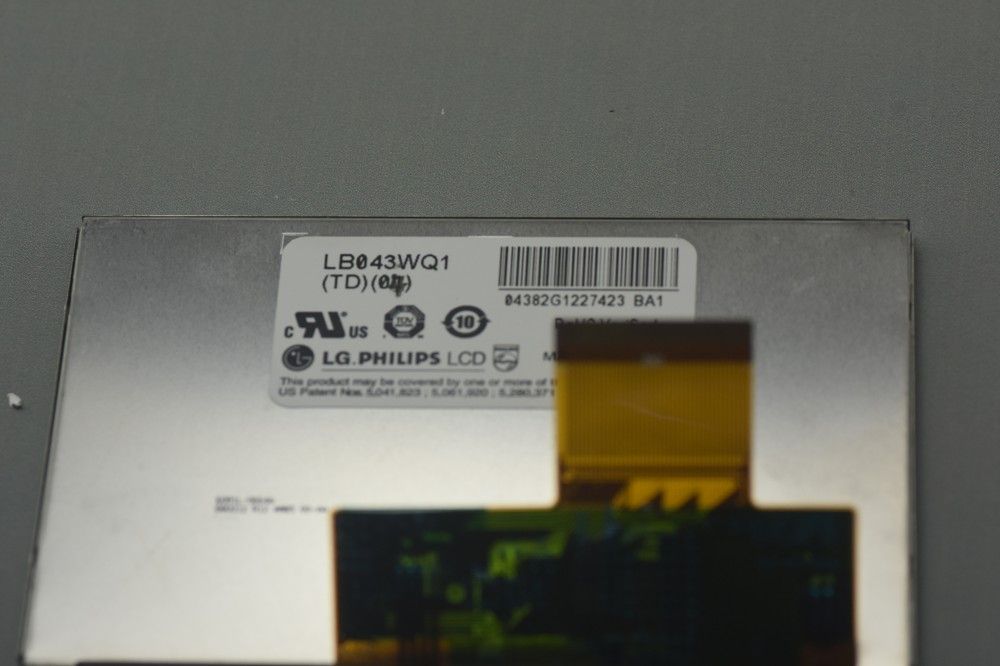 Original LB043WQ1-TD04 LG Screen 4.3" 480*272 LB043WQ1-TD04 Display