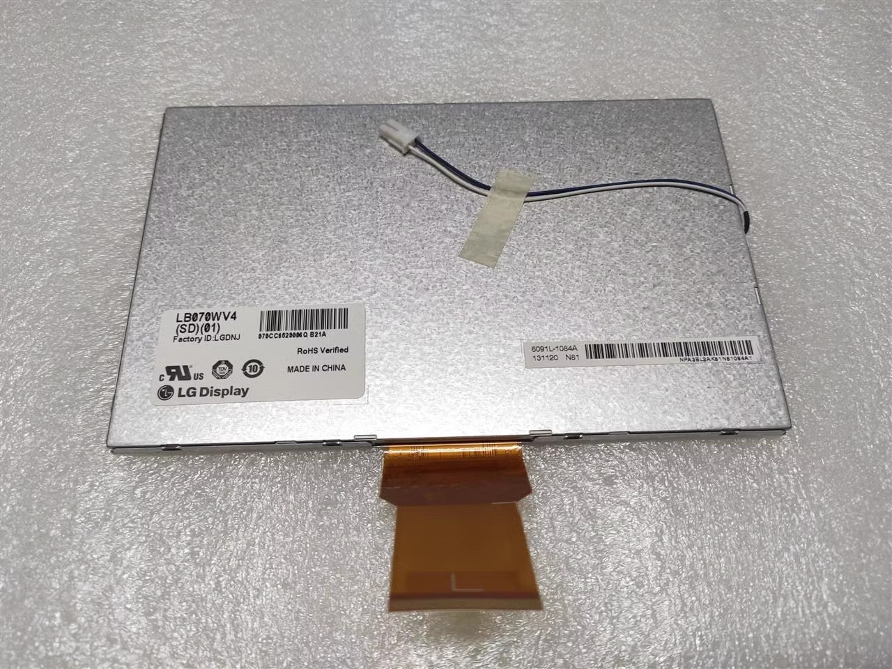 Original LB070WV4-SD01 LG Screen 7" 800*480 LB070WV4-SD01 Display