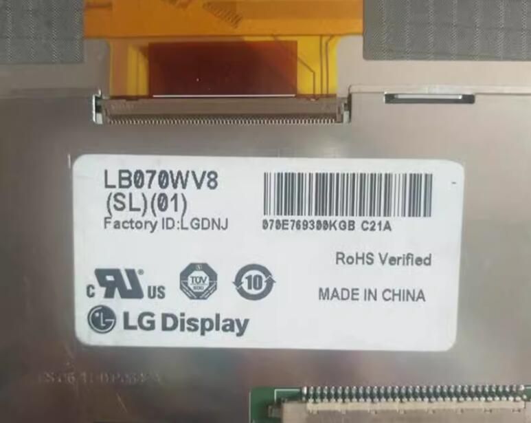 Original LB070WV8-SL01 LG Screen 7.0" 800*480 LB070WV8-SL01 Display