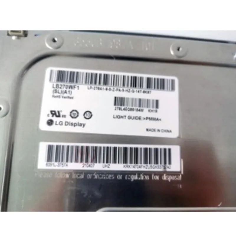 Original LB270WF1-SLA1 LG Screen 27" 1920*1080 LB270WF1-SLA1 Display