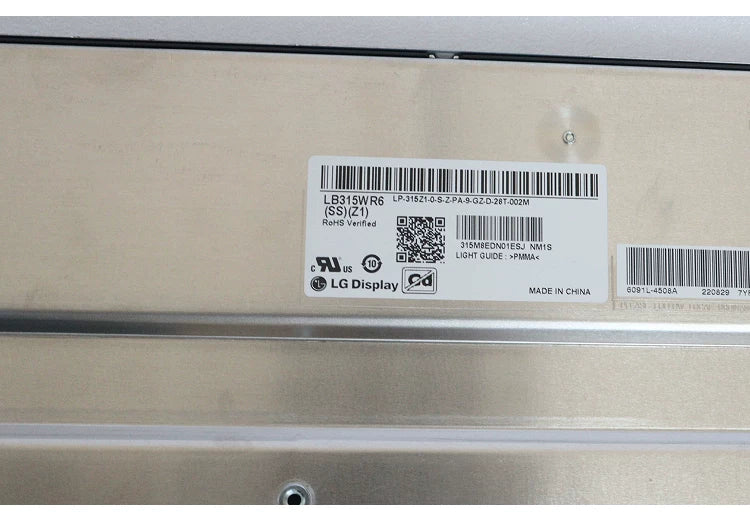 Original LB315WR6-SSZ1 LG Screen 32.0" 3840*2160 LB315WR6-SSZ1 Display