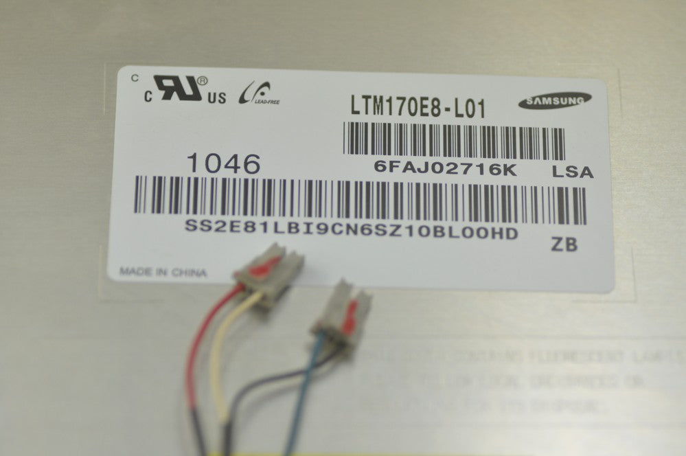 17" LTM170E8-L01 LCD Display Panel LCD Screen 1280*1024