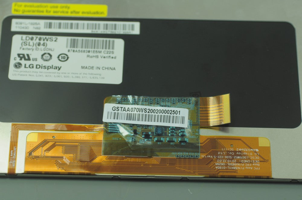 Original LG LD070WS2-SL04 Screen 7.0" 1024×600 LD070WS2-SL04 Display