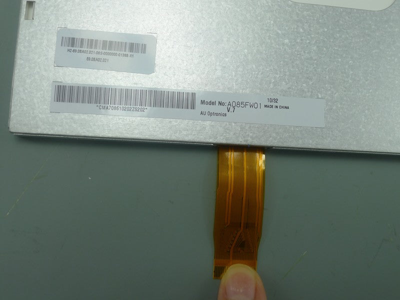 Original A085FW01 V7 Screen 8.5" 480×234 A085FW01 V7 Display