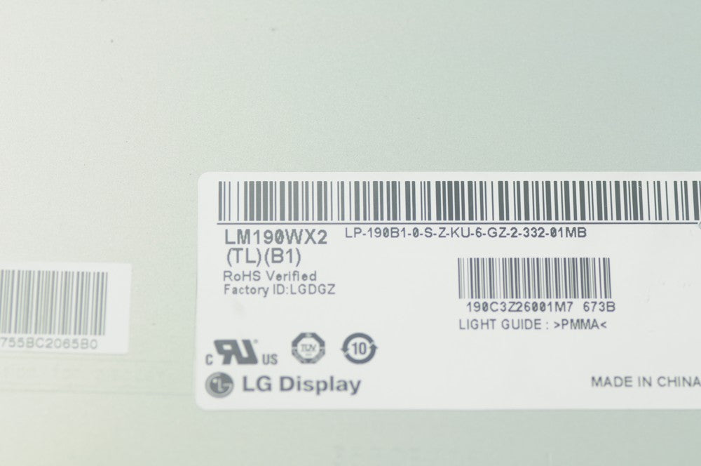 Original LM190WX2-TLB1 LG Screen 19" 1440×900 LM190WX2-TLB1 Display