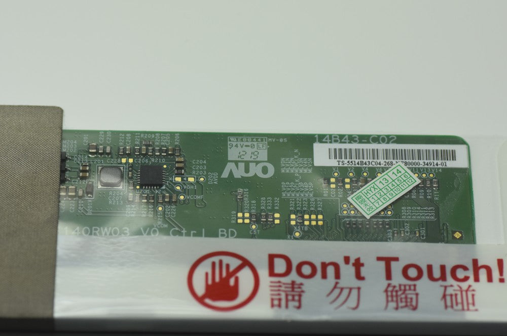Original B140RW03 V0 AUO Screen 14.0" 1600×900 B140RW03 V0 Display