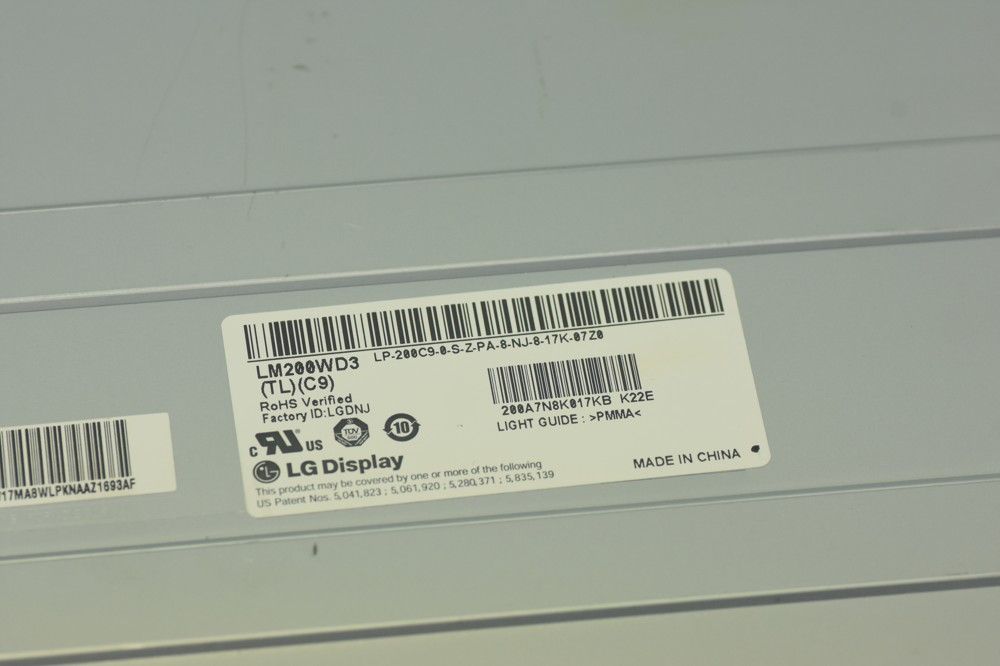 Original LM200WD3-TLC9 LG Screen 20" 1600×900 LM200WD3-TLC9 Display