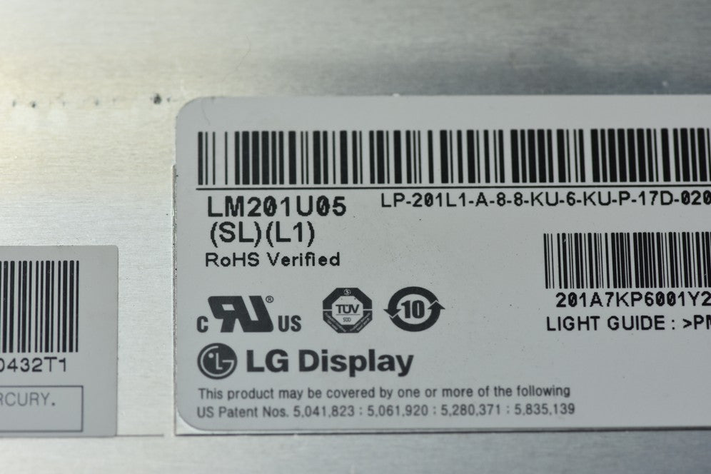 Original LM201U05-SLL1 LG Screen 20.1" 1600×1200 LM201U05-SLL1 Display