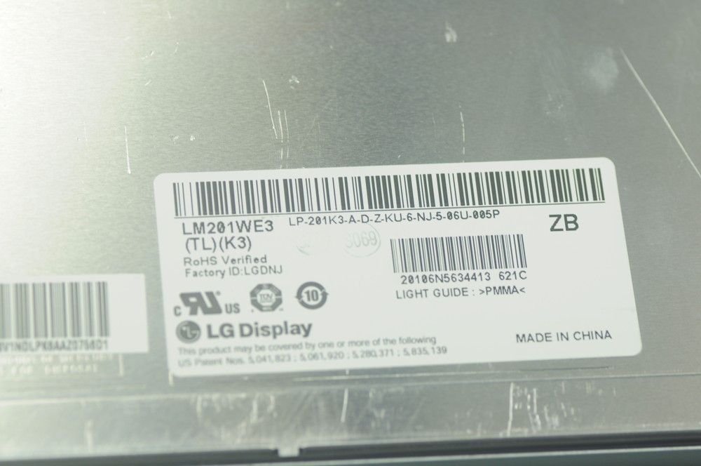 Original LM201WE3-TLK3 LG Screen 20.1" 1680*1050 LM201WE3-TLK3 Display