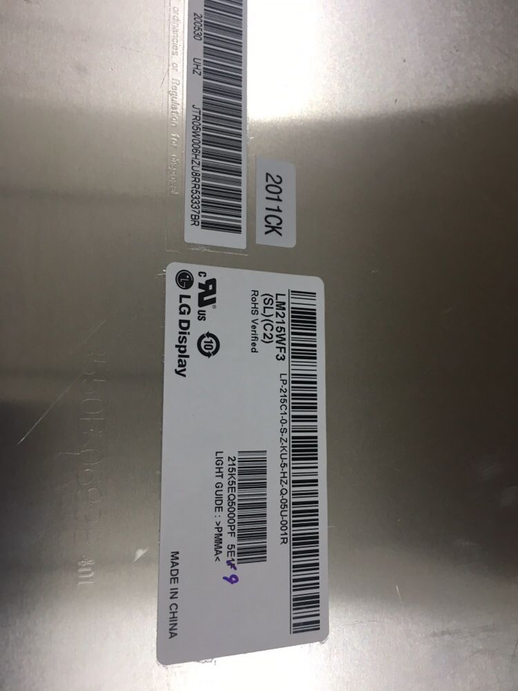 Original LM215WF3-SLC2 LG Screen 21.5" 1920*1080 LM215WF3-SLC2 Display