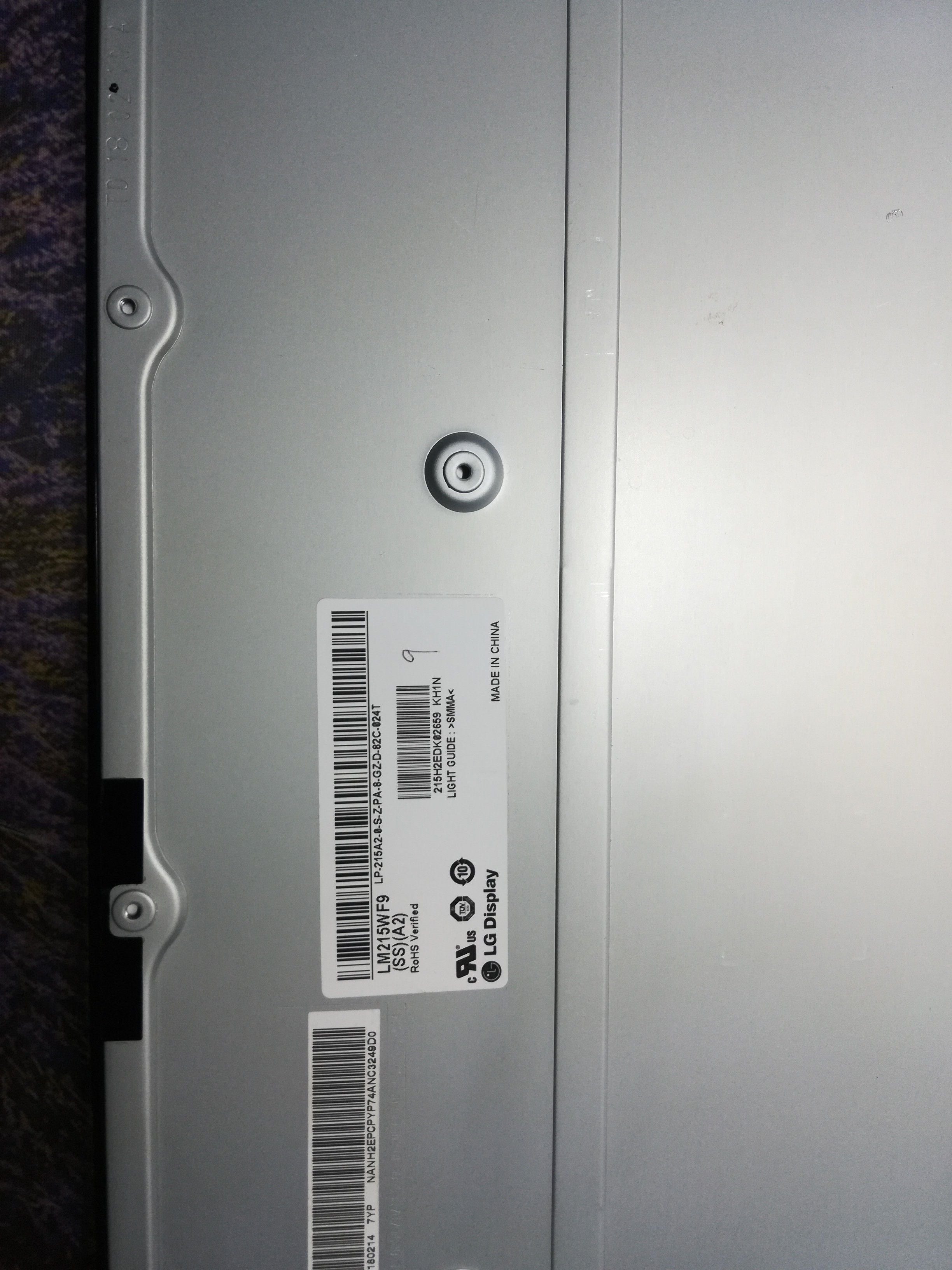Original LM215WF9-SSA2 LG Screen 21.5" 1920*1080 LM215WF9-SSA2 Display