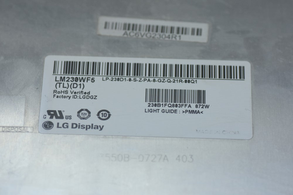 Original LG LM230WF5-TLD1 Screen 23.0" 1920×1080 LM230WF5-TLD1 Display