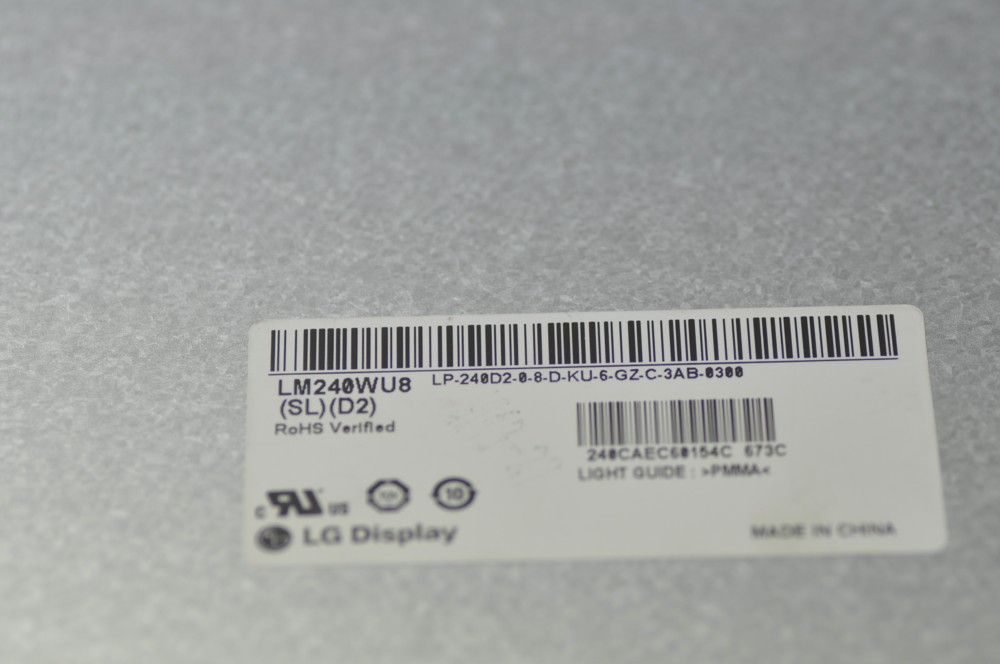 Original LM240WU8-SLD2 Screen 24.0" 1920×1200 LM240WU8-SLD2 Display