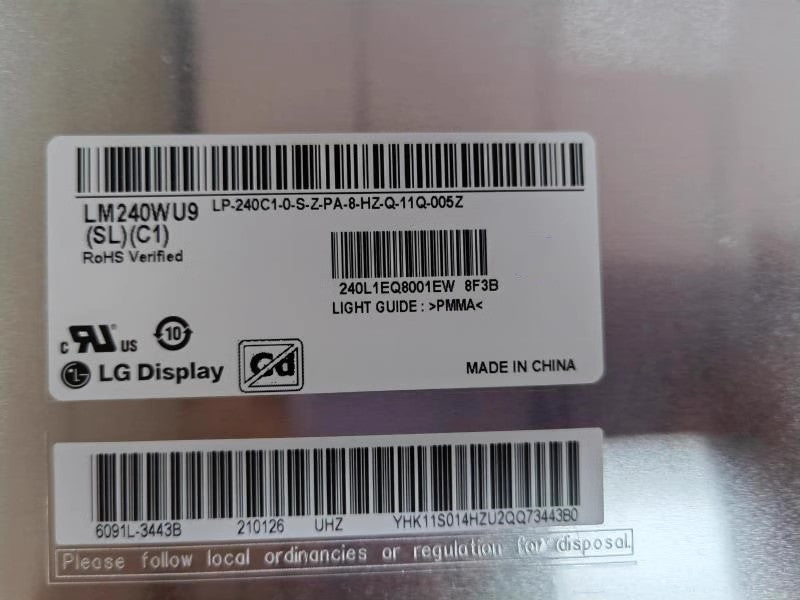 Original LM240WU9-SLC1 LG Screen 24" 1920*1200 LM240WU9-SLC1 Display