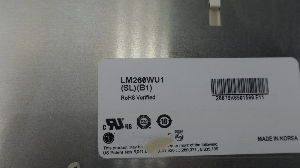 Original LM260WU1-SLB1 LG Screen 25.5" 1920×1200 LM260WU1-SLB1 Display