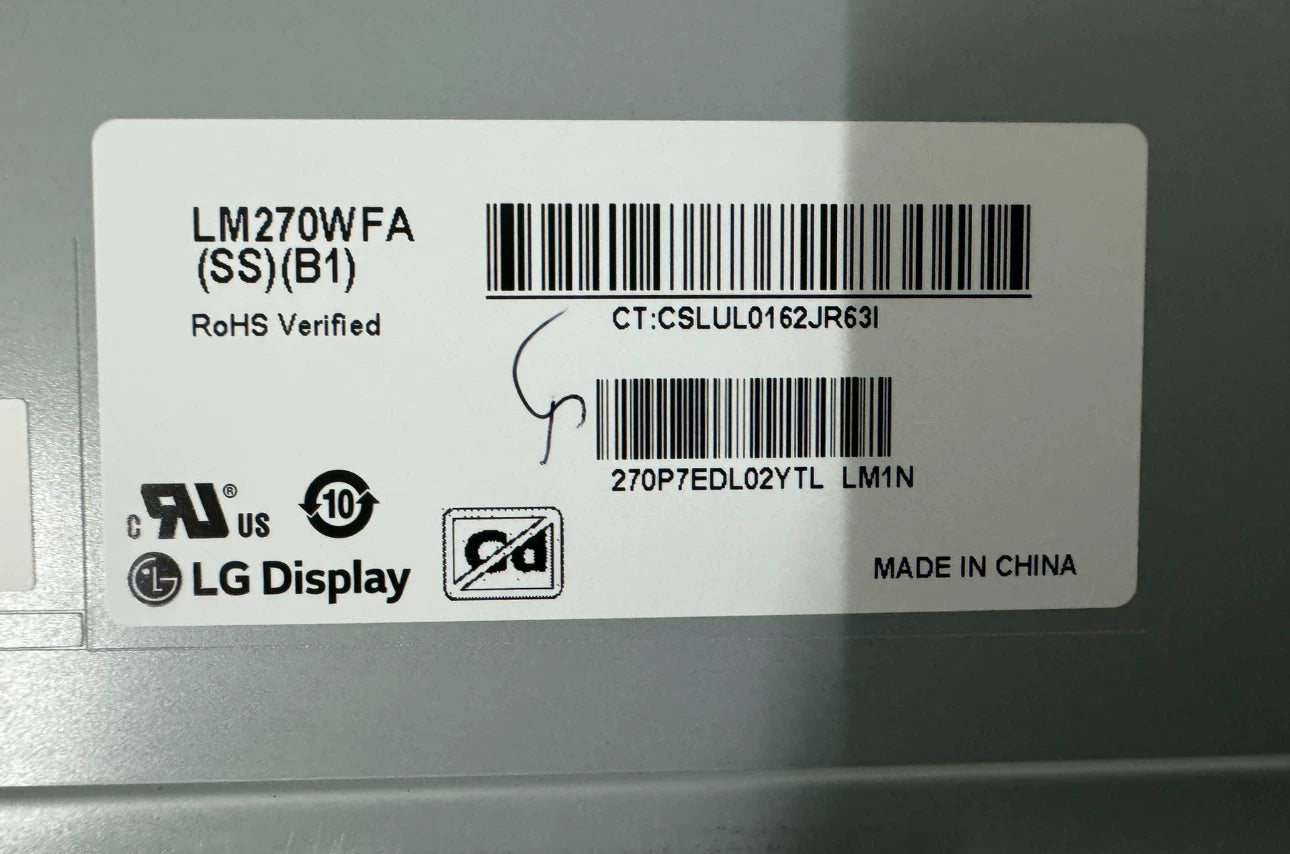 Original LG LM270WFA-SSB1 Screen 27" 1920*1080 LM270WFA-SSB1 Display