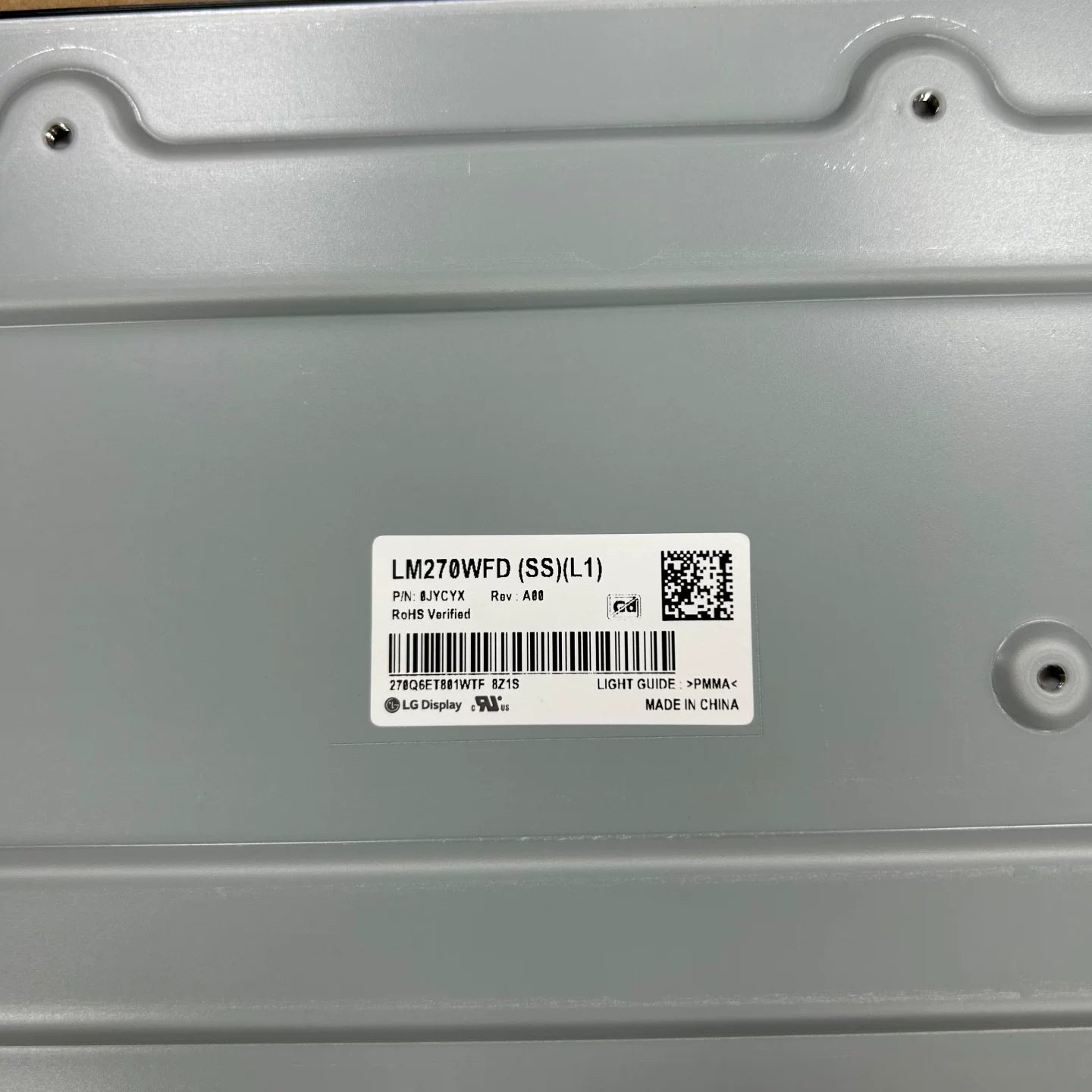 Original LG LM270WFD-SSL1 Screen 27" 1920*1080 LM270WFD-SSL1 Display
