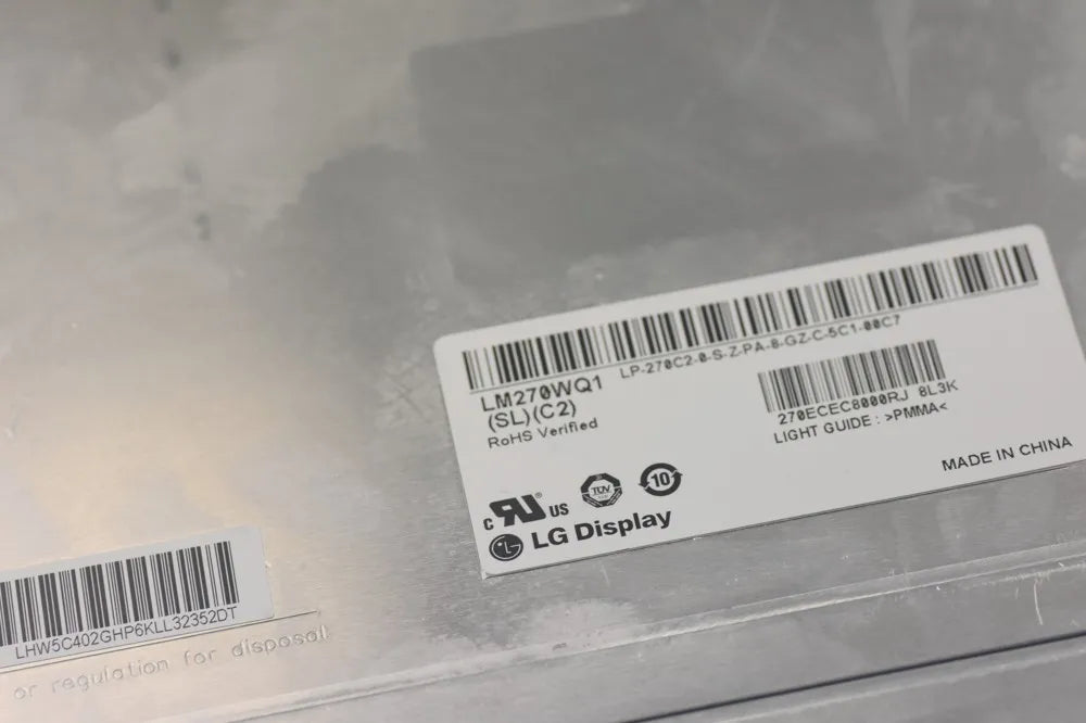 Original LG LM270WQ1-SLC2 Screen 27.0" 2560×1440 LM270WQ1-SLC2 Display
