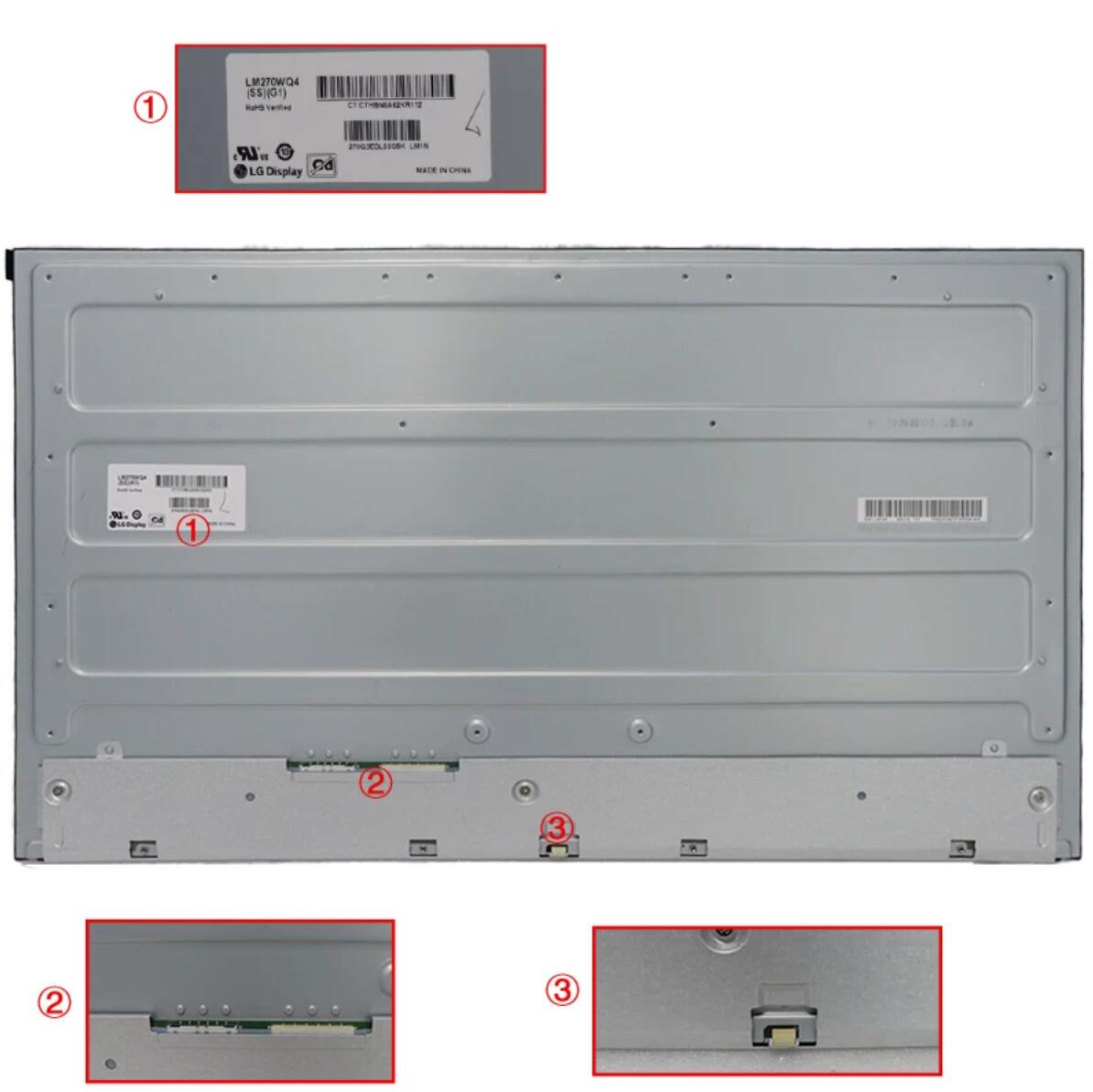 Original LG LM270WQ4-SSG1 Screen 27" 2560*1440 LM270WQ4-SSG1 Display