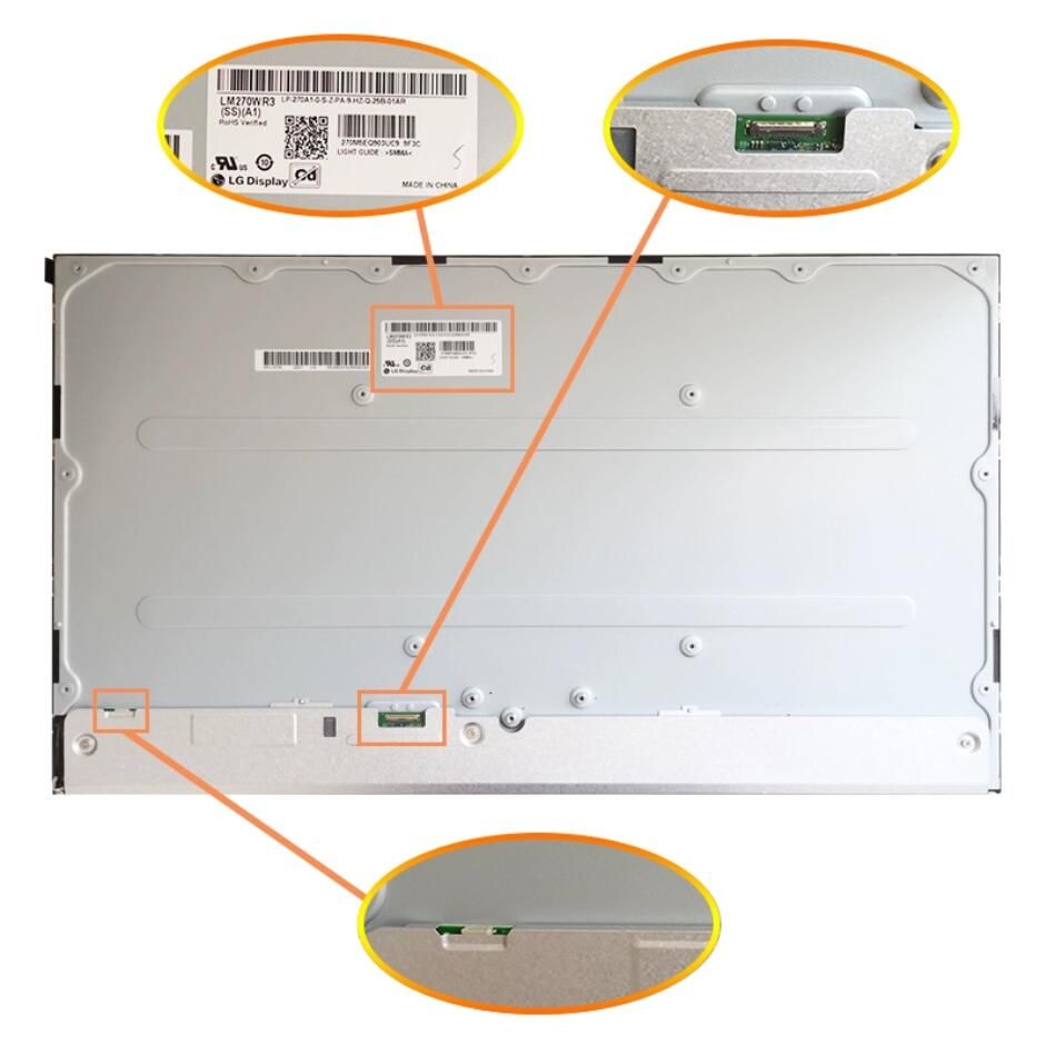 Original LM270WR3-SSA1 LG Screen 27" 3840×2160 LM270WR3-SSA1 Display