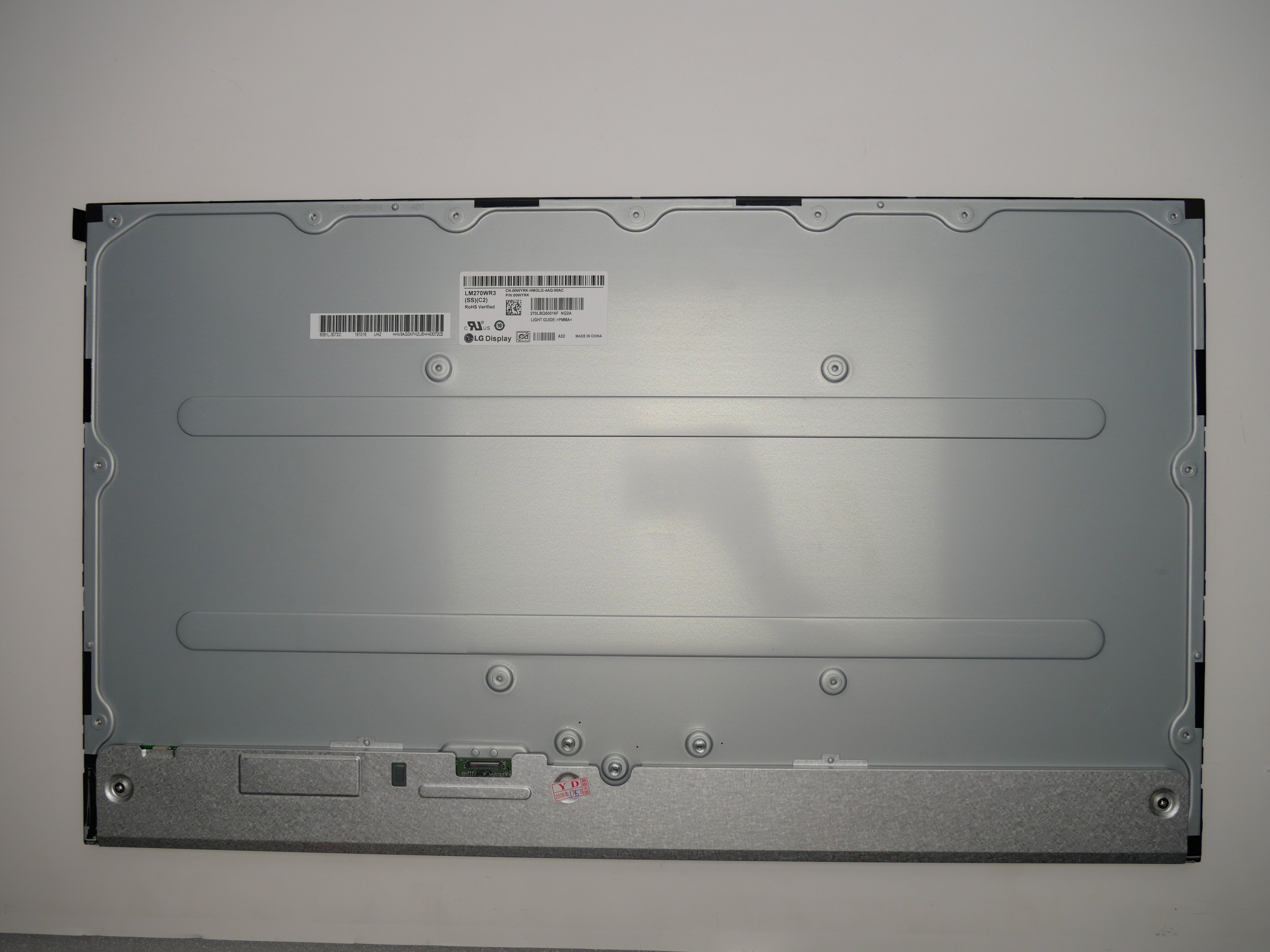 Original LM270WR3-SSC2 LG Screen 27" 3840*2160 LM270WR3-SSC2 Display