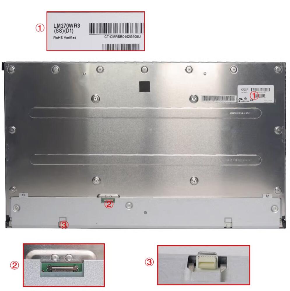 Original LG LM270WR3-SSD1 Screen 27" 3840*2160 LM270WR3-SSD1 Display