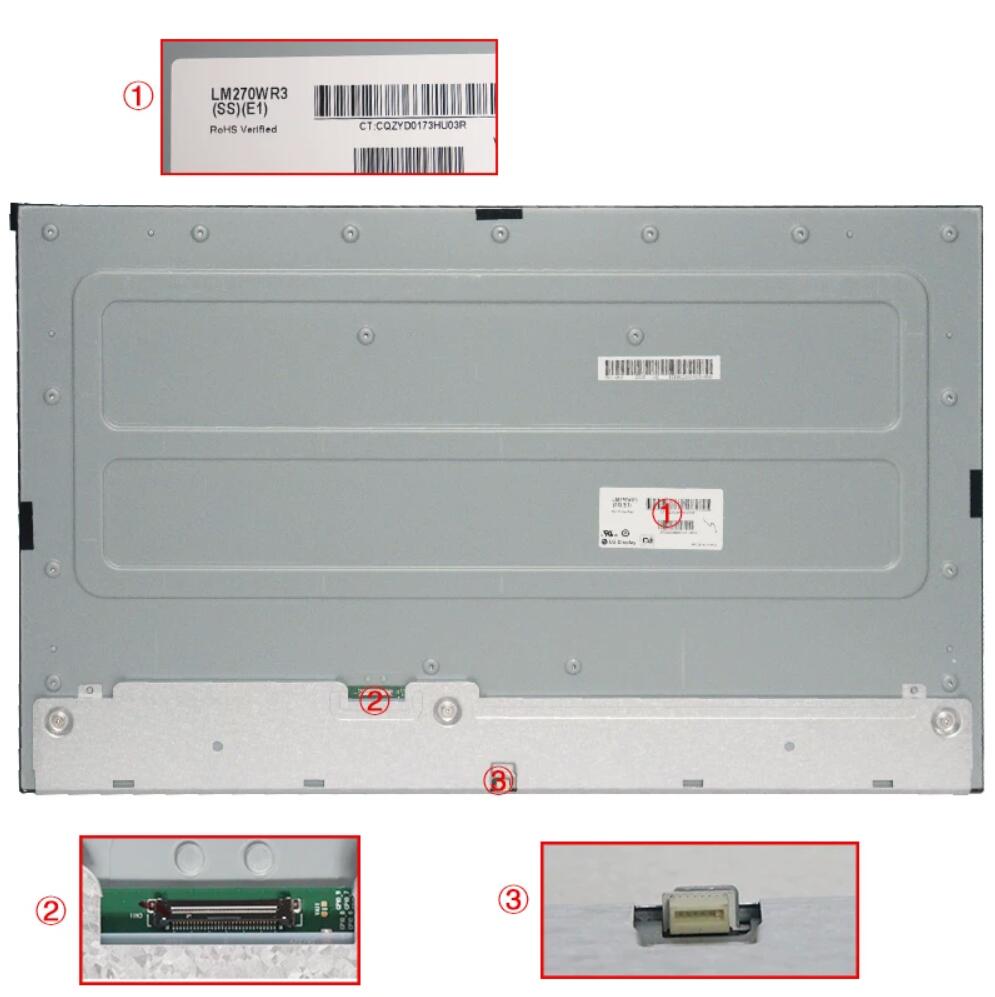 Original LM270WR3-SSE1 LG Screen 27" 3840*2160 LM270WR3-SSE1 Display