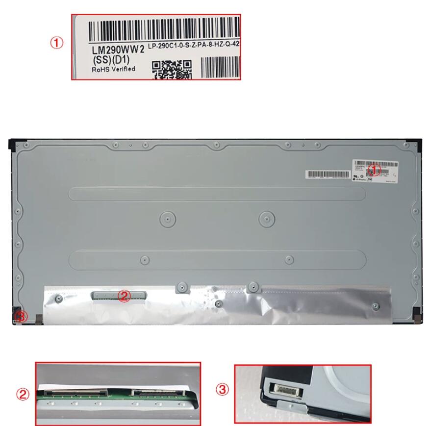 Original LM290WW2-SSD1 LG Screen 29" 2560*1080 LM290WW2-SSD1 Display