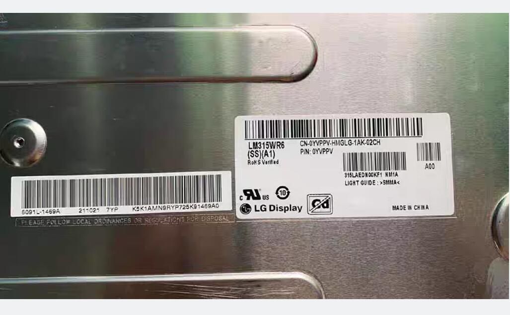 Original LM315WR6-SSA1 LG Screen 32.0" 3840*2160 LM315WR6-SSA1 Display